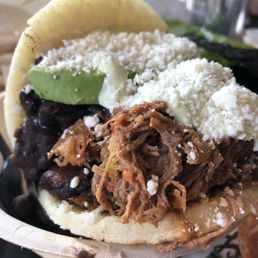 Shredded Beef Arepas