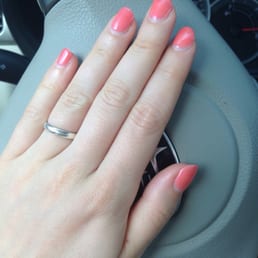Over a week after a opi #55 gel manicure at essence, still looking good!