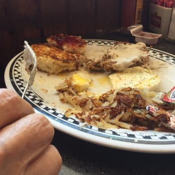 Metro Diner - Sad chicken fried steak and eggs - Diners Near Me - Dallas, Texas Metro Diner - Sad chicken fried steak and eggs - Diners Near Me - Dallas, Texas