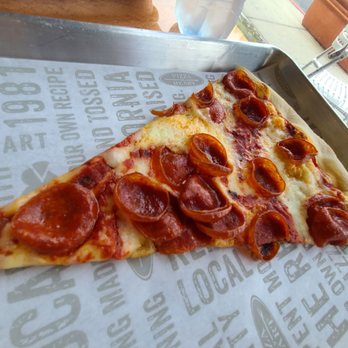 Pizza My Heart - Pepperoni slice! - Pizza Near Me - Saratoga, California