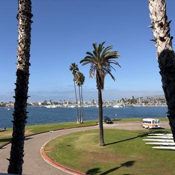 Bahia Resort Hotel - View from our room! - San Diego, CA