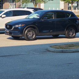 2021 Mazda CX-5 in Deep Crystal Blue Mica