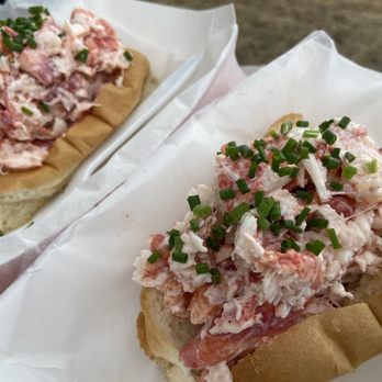 Bite Into Maine - 2 Large Maine Rolls - Seafood Near Me - Cape Elizabeth, Maine