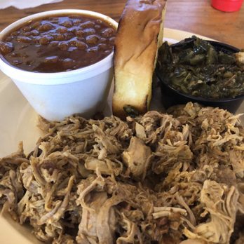 Spanx The Hog BBQ & Saloon - Pulled pork platter - Barbeque Near Me - Pompano Beach, Florida