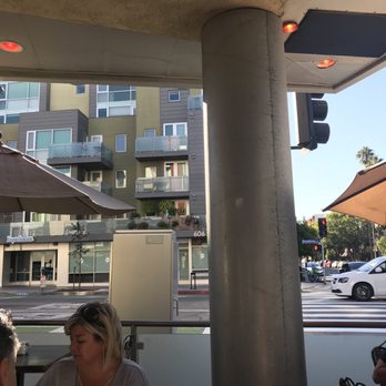 Blue Daisy - View from table - Creperies Near Me - Santa Monica, California Blue Daisy - View from table - Creperies Near Me - Santa Monica, California