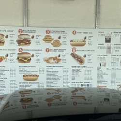 A&W Restaurant - Car hop menu