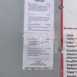 Ruby's Taco Truck - Menu