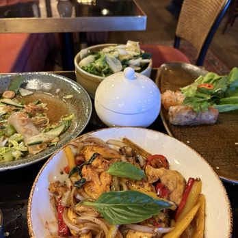 Le Colonial - Spicy Chicken Stir Fry *Contains Fish & Shellfish and Small Jasmine Rice Wok Greens *Contains Fish & Shellfish - Vietnamese Near Me - Denver, Colorado Le Colonial - Spicy Chicken Stir Fry *Contains Fish & Shellfish and Small Jasmine Rice Wok Greens *Contains Fish & Shellfish - Vietnamese Near Me - Denver, Colorado