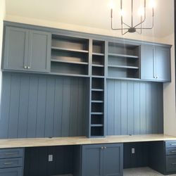 Shivers Custom Woodwork - Office built in by Shiver custom woodwork