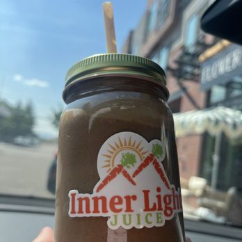 Inner Light Juice - Peaceful Warrior in a glass jar - Juice Bars & Smoothies Near Me - Eagle, Colorado Inner Light Juice - Peaceful Warrior in a glass jar - Juice Bars & Smoothies Near Me - Eagle, Colorado