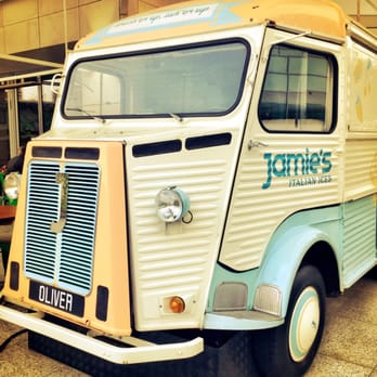 Jamie's Italian - The ice cream van but no ice cream - Italian Near Me - London, XGL