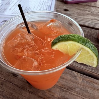 Pop's Raw Bar & Restaurant - Honestly, I don't remember what this drink was lol but it was tropical and delicious - Seafood Near Me - Buxton, North Carolina Pop's Raw Bar & Restaurant - Honestly, I don't remember what this drink was lol but it was tropical and delicious - Seafood Near Me - Buxton, North Carolina