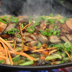 Genki Sushi - Hot steen Teriyaki