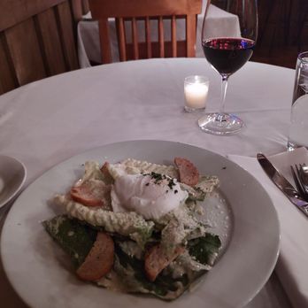El Rincon Cafe - Romaine Salad and Glass of Done Paula Estate Malbec - Mexican Near Me - Santa Fe, New Mexico El Rincon Cafe - Romaine Salad and Glass of Done Paula Estate Malbec - Mexican Near Me - Santa Fe, New Mexico