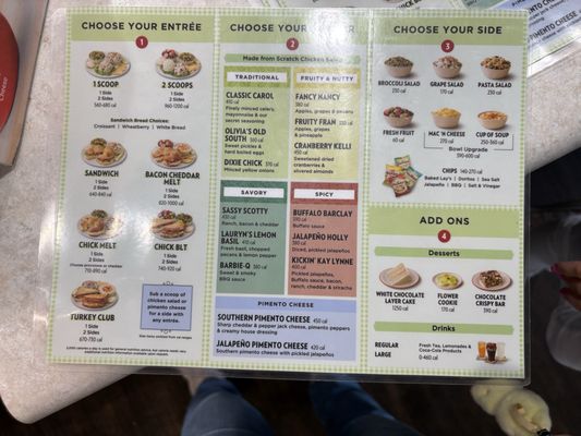 Menu photo 1 Chicken Salad Chick Oklahoma City, OK