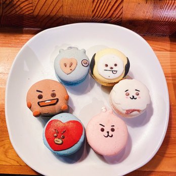 Crackle Creme - No longer sold BT21 macarons, minus Koya - Desserts Near Me - Vancouver, British Columbia Crackle Creme - No longer sold BT21 macarons, minus Koya - Desserts Near Me - Vancouver, British Columbia