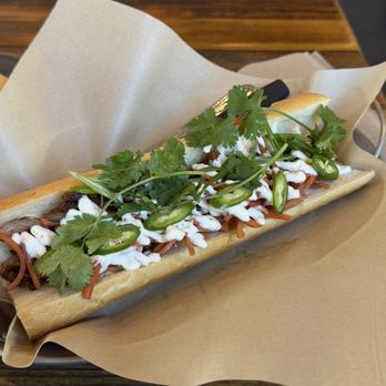 Streetzlan - Al pastor sandwich. - Seafood Near Me - Elk Grove, California Streetzlan - Al pastor sandwich. - Seafood Near Me - Elk Grove, California