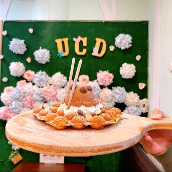 UC Dessert - J02. Maltesers Chocolate Egg-Puff with Ice Cream - Desserts Near Me - Oakland, California UC Dessert - J02. Maltesers Chocolate Egg-Puff with Ice Cream - Desserts Near Me - Oakland, California