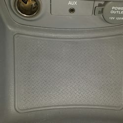 Automotive Tint & Detail - I simply took a Clorox wet wipe and used the little fingernail that I have to get most of the crumbs/dirt out. Looks much better.