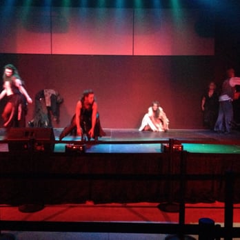 Dark Hour Haunted House - Dance routine about to begin - Haunted Houses Near Me - Plano, Texas