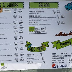 Its Ah Wrap - Lunch / dinner Menu