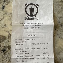 Receipt Receipt