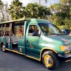 Aloha Spirit Kauai Poipu Shuttle - Aloha Spirit bus - the best ride in Poipu!