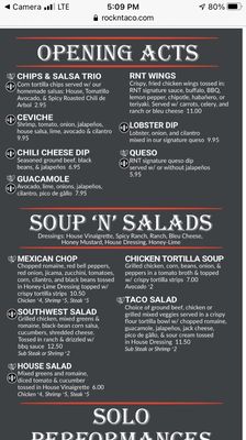 Menu photo 8 Rock N Taco Roswell, GA Menu photo 8 Rock N Taco Roswell, GA