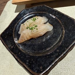 Halibut sushi Halibut sushi