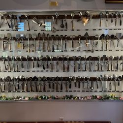 The Udder Choice - Vintage ice cream scoop wall display