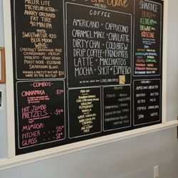 Second Wave Coffee & Books - Menu