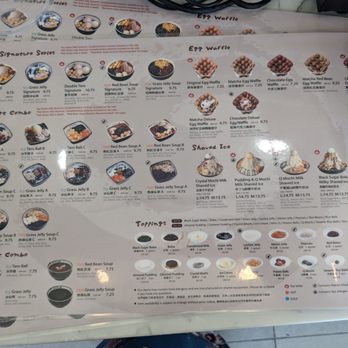 Meet Fresh - Physical menu - Desserts Near Me - Monterey Park, California Meet Fresh - Physical menu - Desserts Near Me - Monterey Park, California