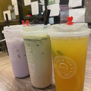 Uncle Tea - Strawberry Matcha Milk Tea, Ube Mess Milky Tea, Golden Orange - Coffee & Tea Near Me - West Covina, California Uncle Tea - Strawberry Matcha Milk Tea, Ube Mess Milky Tea, Golden Orange - Coffee & Tea Near Me - West Covina, California