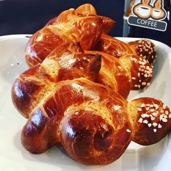 Proof Bakery - Brioche Bunnies! So cute! - Coffee & Tea Near Me - Los Angeles, California