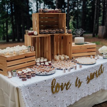 Frank Vilt's Cakes - The beautiful dessert display set up by Frank! - Bakeries Near Me - Cameron Park, California