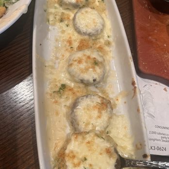LongHorn Steakhouse - White Cheddar Stuffed Mushrooms - Steakhouses Near Me - Strongsville, Ohio LongHorn Steakhouse - White Cheddar Stuffed Mushrooms - Steakhouses Near Me - Strongsville, Ohio