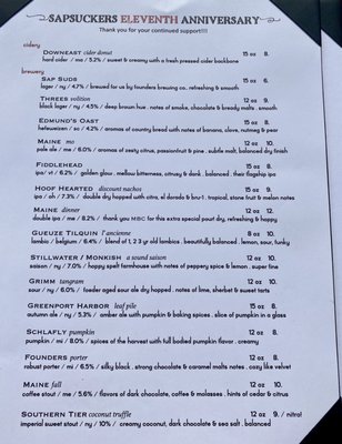 Menu photo 2 Sapsuckers Huntington, NY