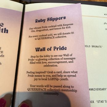 Giulia - Special menu for Pride - American Near Me - Minneapolis, Minnesota