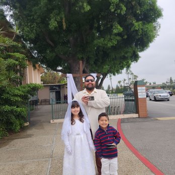 St Hilary School - Our granddaughter at church to make her first communion - Elementary Schools Near Me - Pico Rivera, California
