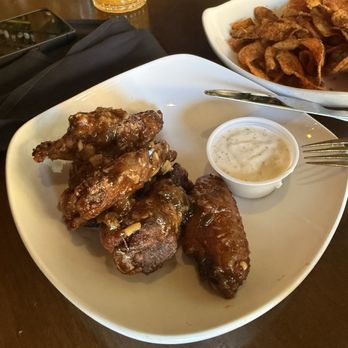 Smokeyard BBQ and Chop Shop - Sticky wings - looked better than they tasted. - American Near Me - Mammoth Lakes, California Smokeyard BBQ and Chop Shop - Sticky wings - looked better than they tasted. - American Near Me - Mammoth Lakes, California