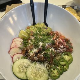 Chicken birria bowl Chicken birria bowl