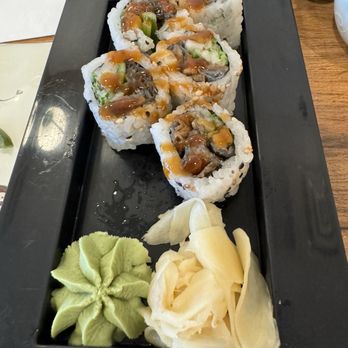 Sushi Koji - Salmon Skin Roll - Japanese Near Me - Vienna, Virginia Sushi Koji - Salmon Skin Roll - Japanese Near Me - Vienna, Virginia