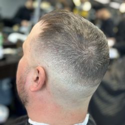 Sammy’s Barbershop - Best barbershop near me medium bold fade haircut 9025 W 151st Street Orland Park at Sammys barber shop