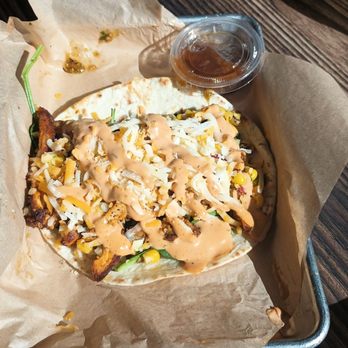 Torchy's Tacos - Tipsy Chick with the bourbon marmalade. - Tex-Mex Near Me - Surprise, Arizona Torchy's Tacos - Tipsy Chick with the bourbon marmalade. - Tex-Mex Near Me - Surprise, Arizona
