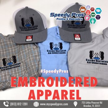 Speedy Pros - When you're looking for a good return on your advertising dollar, consider our embroidered range of items. - Printing Services Near Me - Brandon, Florida