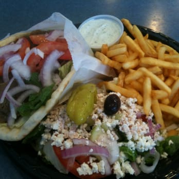 Athens West - Gyro plate - Greek Near Me - Seal Beach, California