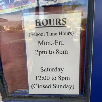 Sno Shack - Hours! - Shaved Ice Near Me - Bishop, California Sno Shack - Hours! - Shaved Ice Near Me - Bishop, California