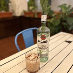 THE CAVE , CUBAN RESTAURANT - El Besito drink - I highly recommend it!