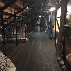 Gutterson Fieldhouse - Under the bleachers to the exit