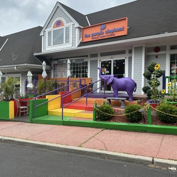 The Purple Elephant - Front of the restaurant - Seafood Near Me - Northport, New York